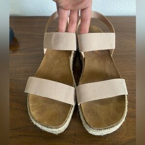 Steve Madden Platform Sandler Size 9